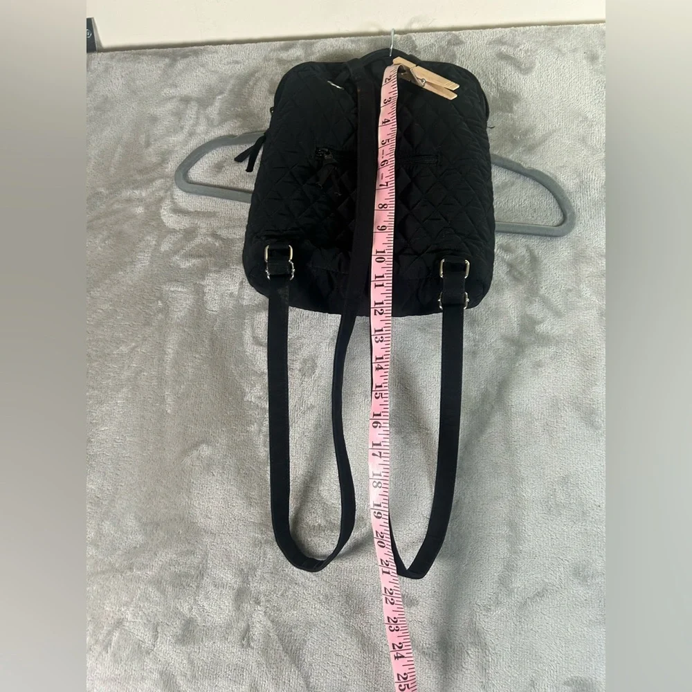 Vera Bradley quilted black backpack - Picture 12 of 12